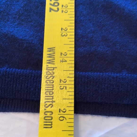 Why Not V Neck Navy Sweater Size XL - Picture 5 of 7